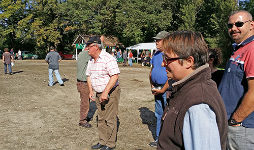Concours de pétanque - Chaon